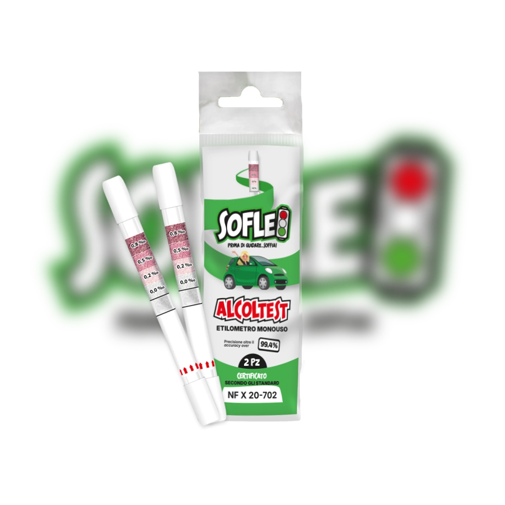 Alcoltest Monouso Rapido (2pz)